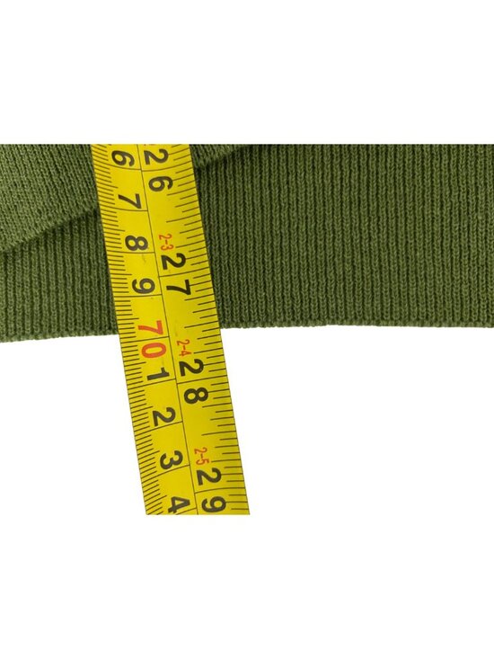 Zara Mens Polo Shirt Size M Green Textured Knit Short Sleeve collar 3166/305 NWT - Picture 14 of 15